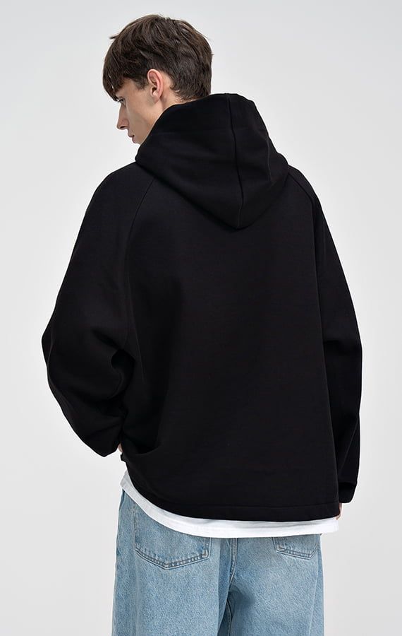 MEN'S HALF ZIPPER HOODIE