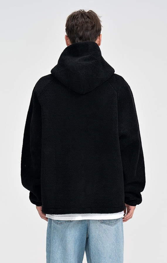 MEN'S HALF ZIPPER HOODIE