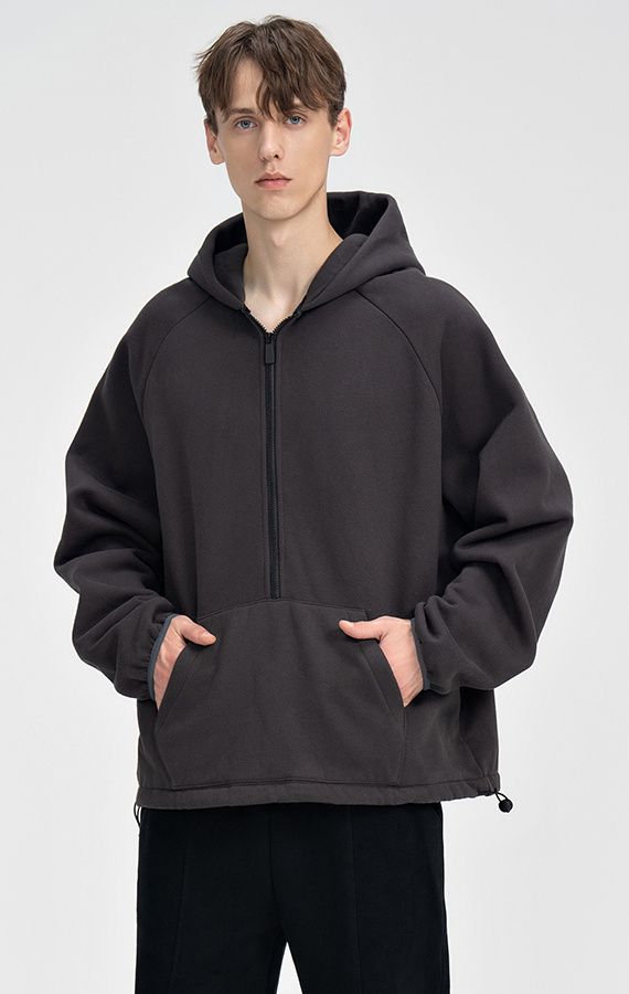 DROP SHOULDER HOODIE