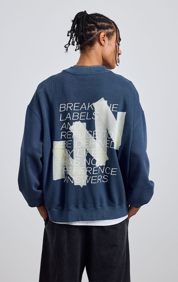 CREW NECK SWEATSHIRT