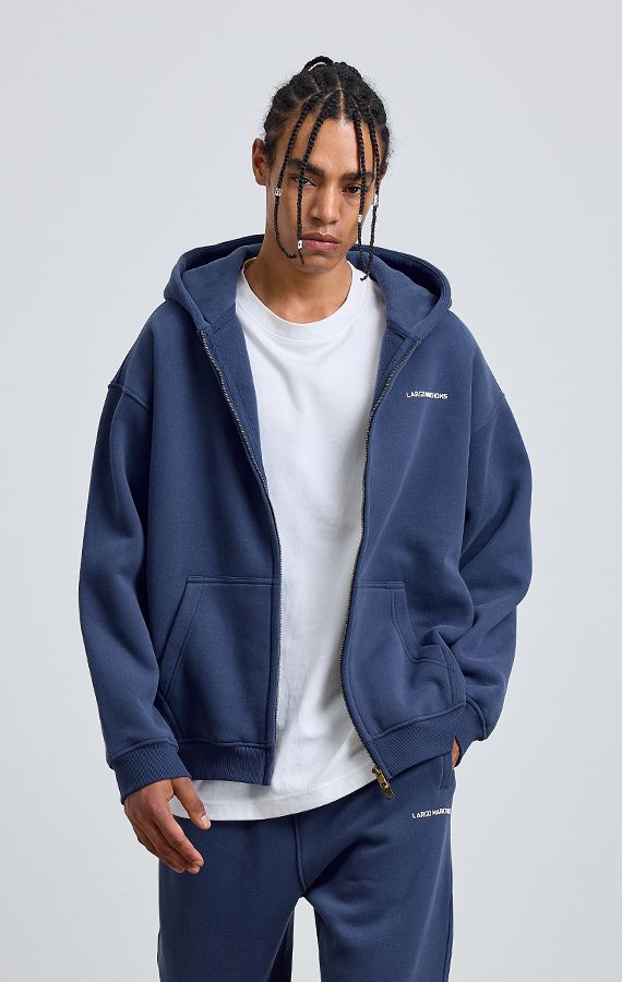 MEN'S ZIPPER HOODIE