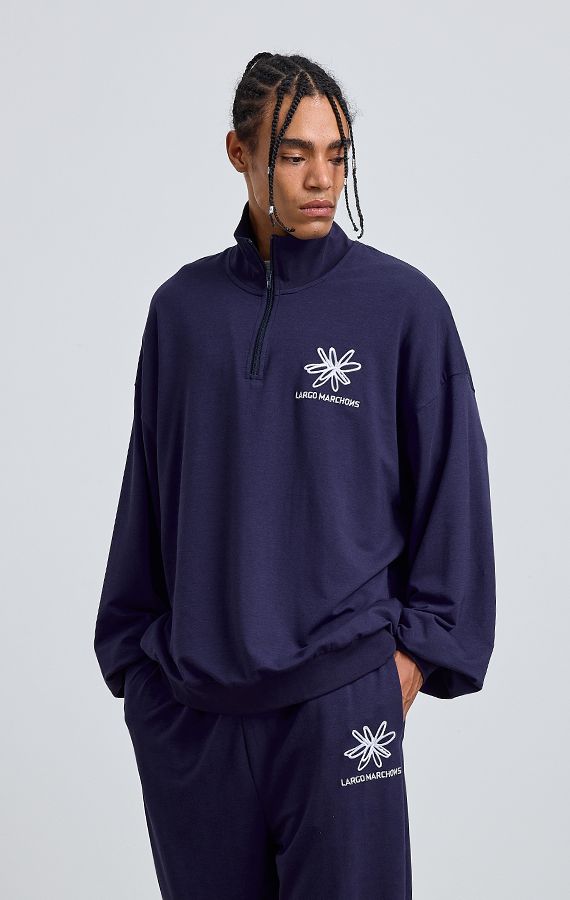 MEN'S ZIPPER SWEATSHIRT