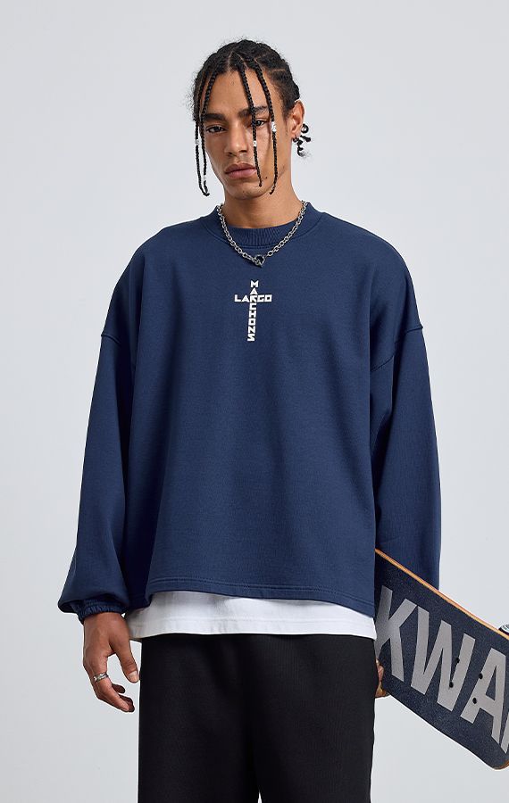 MEN'S O-NECK SWEATSHIRT