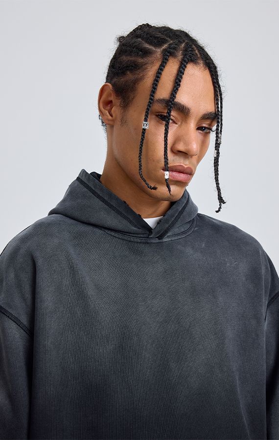 ACID WASH HOODIE