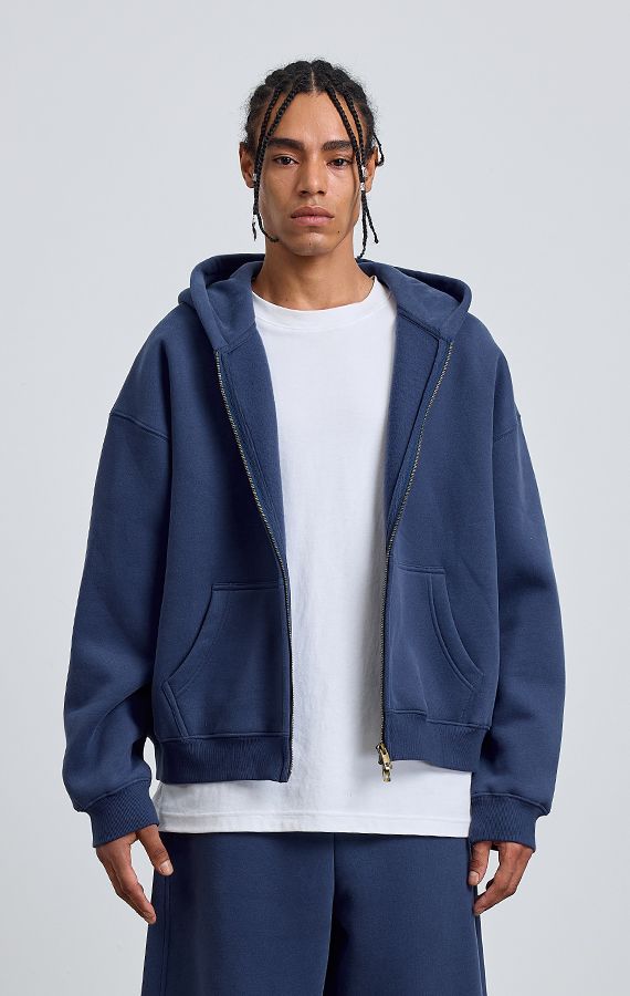 MEN'S ZIPPER HOODIE