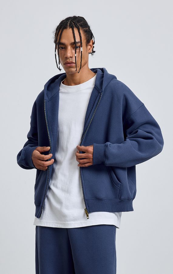 MEN'S ZIPPER HOODIE
