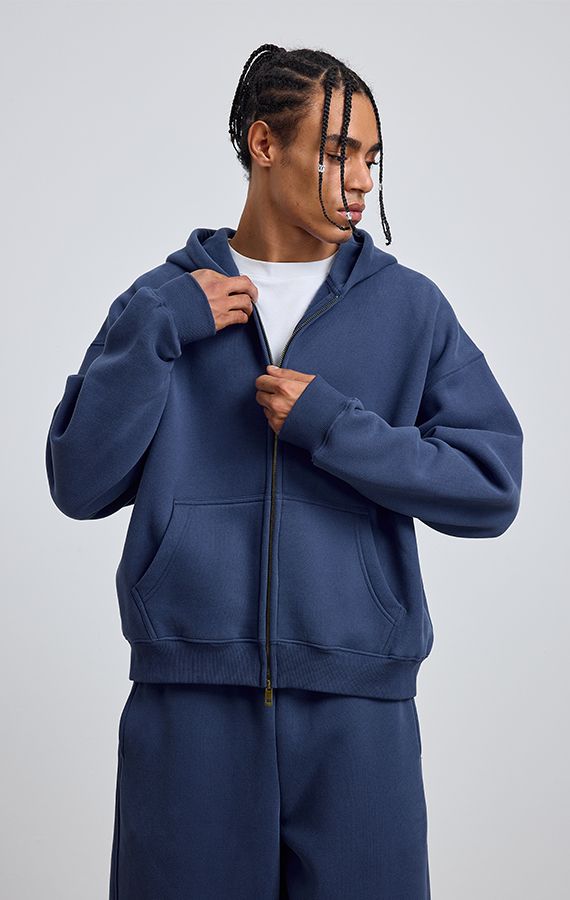 MEN'S ZIPPER HOODIE