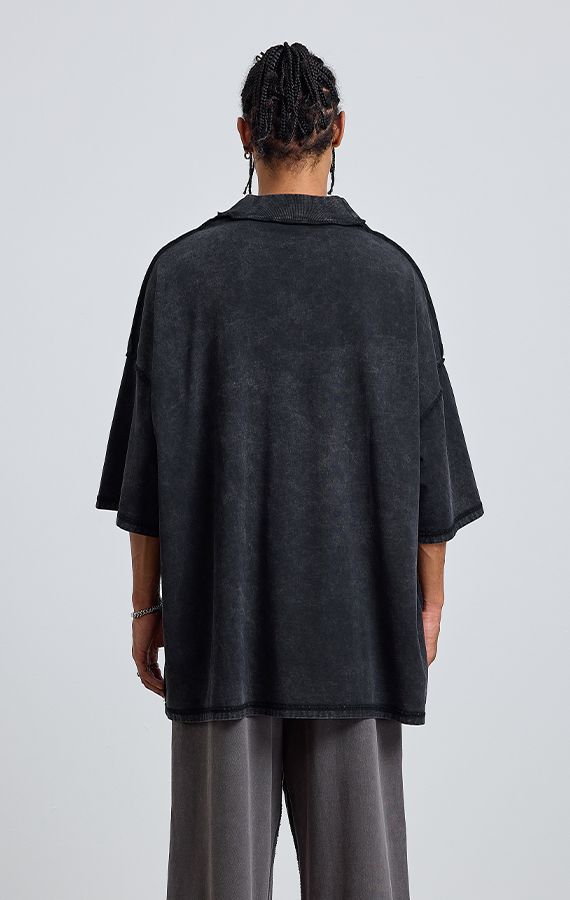 ACID WASH BOXY T-SHIRT