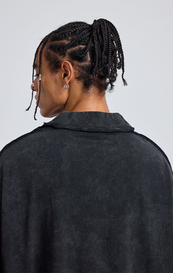 ACID WASH BOXY T-SHIRT